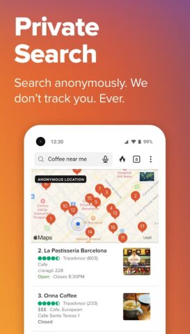 DuckDuckGo Private Browser สำหรับ Android