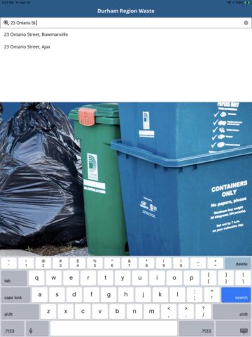 Durham Region Waste สำหรับ iOS