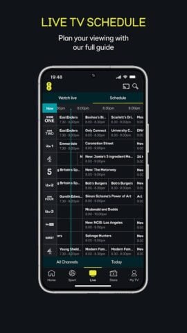 EE TV لنظام Android