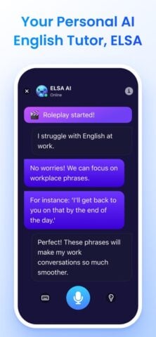 ELSA Speak: English Learning لنظام iOS