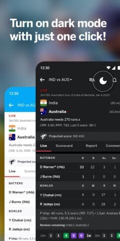 ESPNcricinfo — Live Cricket для Android