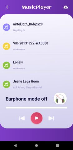 Earphone mode off для Android — скриншот 3