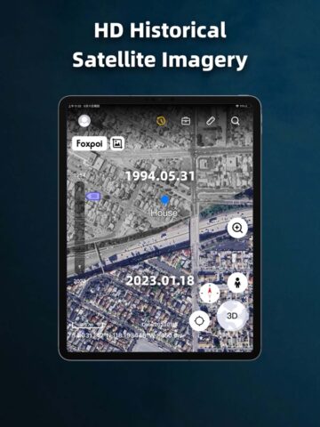 World Maps Go-3Dزمیننقشه لنظام iOS