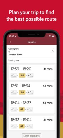 East Yorkshire Buses pour iOS