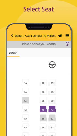 Easybook® Bus Train Ferry Car per Android