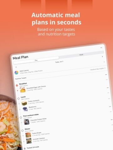 iOS için Eat This Much – Meal Planner