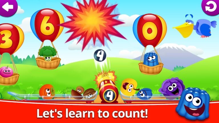 Angka game edukasi anak 2 3! untuk Android