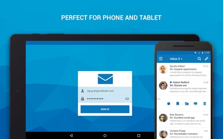 Почта для Outlook и других для Android