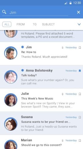 E-Mail – Postfach für Android