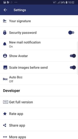 Android 版 Email for Hotmail, Outlook Mai