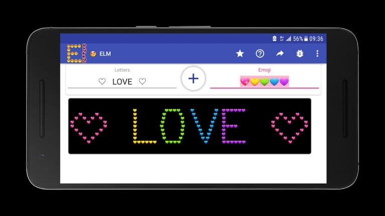 Android 用 Emoji Letter Maker
