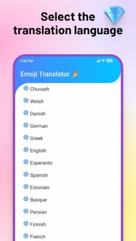 Traductor de Emoji a Texto para Android