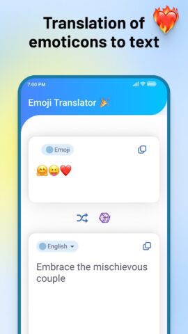 Emoji Translator: Text & Emoji สำหรับ Android