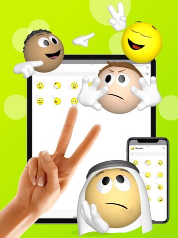Emoji caras y gestos: Gemojis para iOS