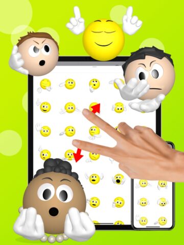 iOS 版 帶有手勢的動畫圖釋臉: Gemojis