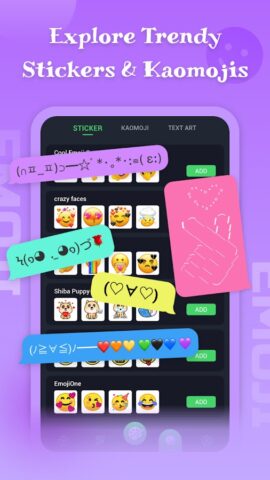 Emoji keyboard – Themes, Fonts untuk Android