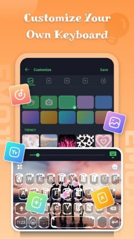 Android용 Emoji 키보드-귀여운 이모티콘, GIF, 스티커