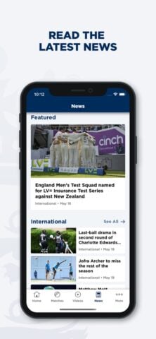 iOS 用 England Cricket