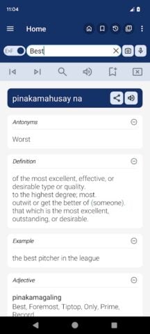 English Filipino Dictionary для Android