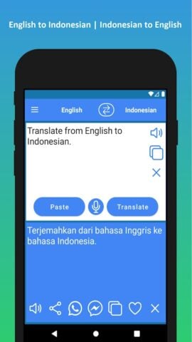 Terjemahan Inggris Indonesia pour Android