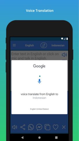 Terjemahan Inggris Indonesia لنظام Android