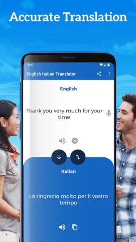 English Italian Translator لنظام Android