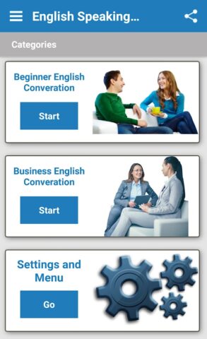Android 用 English Speaking Practice