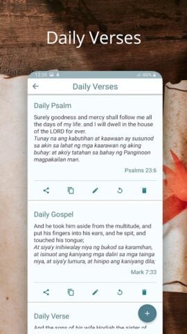 Android 用 English Tagalog Bible Offline