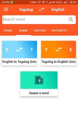 English To Tagalog Dictionary für Android