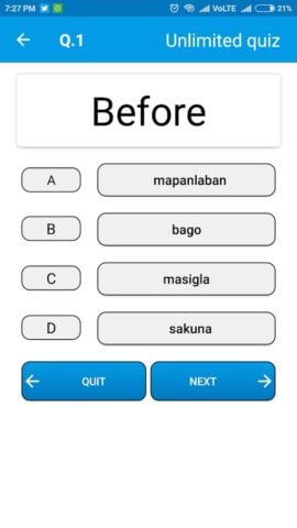 English To Tagalog Dictionary สำหรับ Android