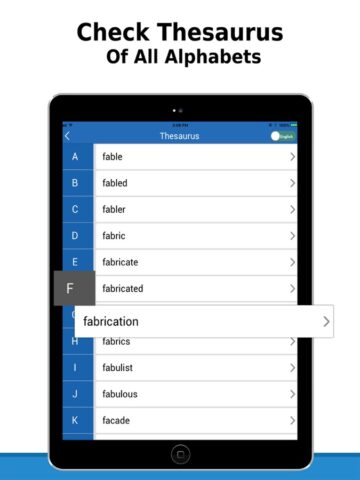 English to Tagalog Dictionary untuk iOS