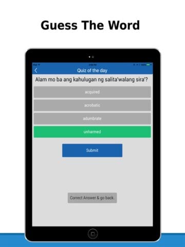 English to Tagalog Dictionary per iOS