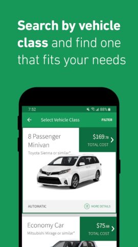 Android 版 Enterprise Car Rental