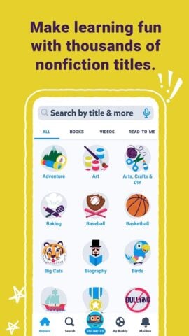 Epic: Kids’ Books & Reading for Android