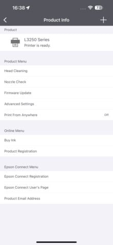 iOS 用 Epson Smart Panel