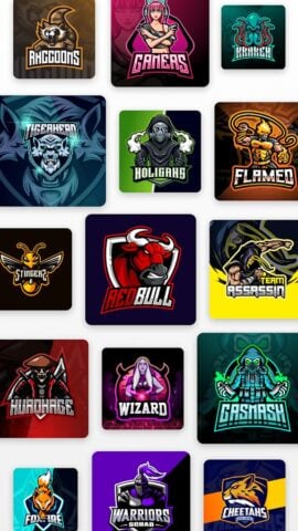 Esports crea logos para juegos para Android