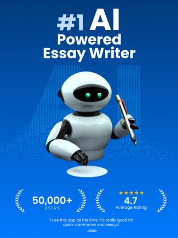 Essay Writer & AI Writer لنظام iOS