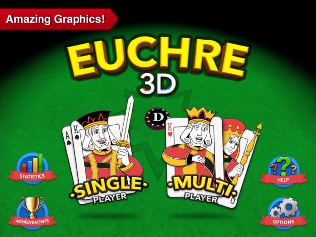 Euchre 3D لنظام iOS