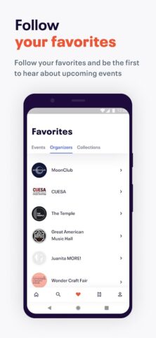 Eventbrite – Discover events untuk Android