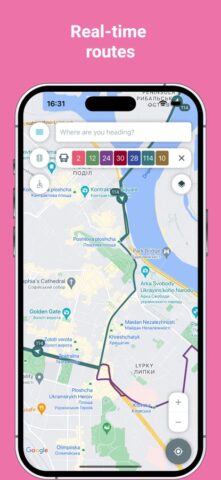 Eway public transport pour iOS