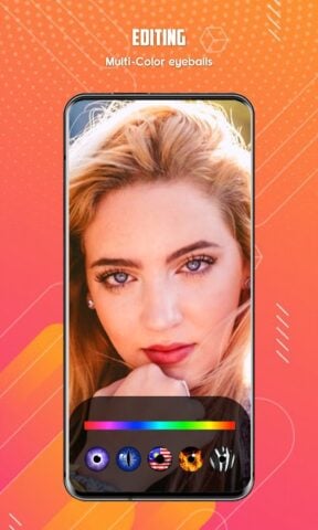 Changeur de couleur des yeux pour Android