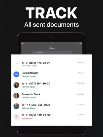 FAX from iPhone – Faxes App para iOS