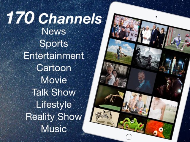 iOS 用 FREECABLE TV: News & TV Shows