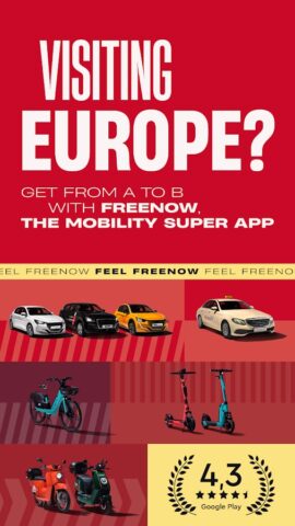 FREENOW – Mobility Super App สำหรับ Android