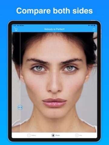 iOS için Yüz Simetrisi