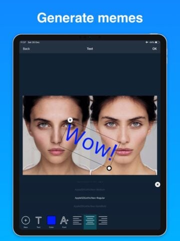 Gesicht Symmetrie: Foto-Test für iOS