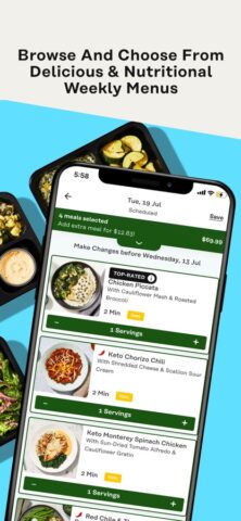 iOS용 Factor_ Prepared Meal Delivery