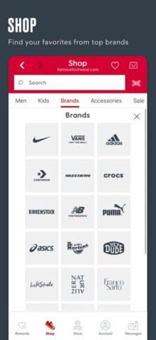 Famous Footwear – Shop Shoes สำหรับ iOS