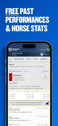 iOS için FanDuel Racing – Bet on Horses