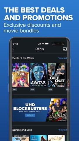 VUDU – Películas HDX para Android